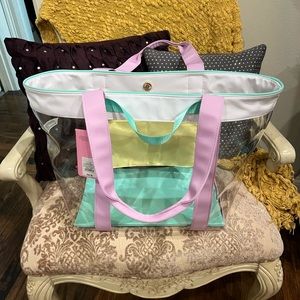 Stoney Clover Lane x Target - Transparent Beach Tote Bag NWT